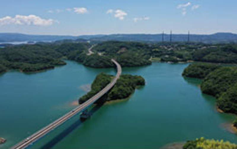 西海パールライン 兎島周辺