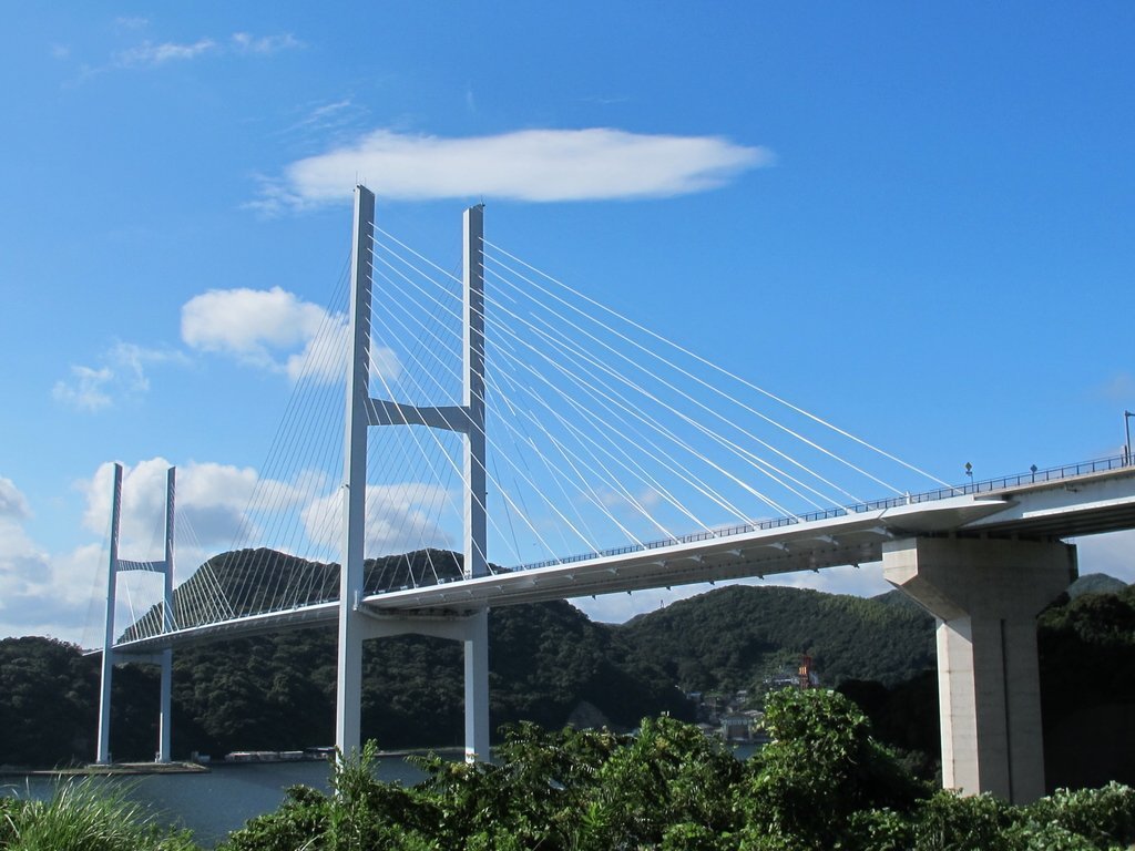 ながさき女神大橋道路